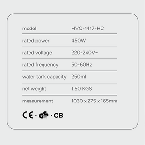 HETCH V3 Pro Hyper-Clean Handheld Dust Mite Bed Vacuum Cleaner & Mop HVC-1416-HC