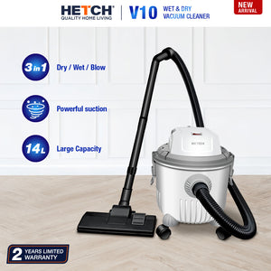 HETCH V10 Wet & Dry Vacuum Cleaner Blower 2025 Upgraded Spot Cleaner DVC-1422-HC